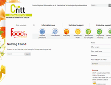 Tablet Screenshot of critt-iaa-paca.com